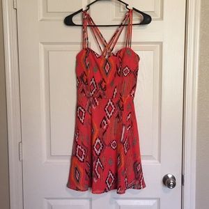 {Honey and Rosie} Criss cross back dress